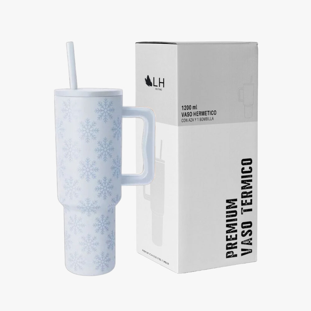 Vaso Térmico Premium 1200 ml Copo De Nieve