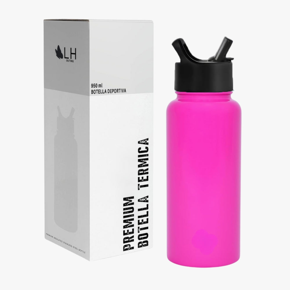 Botella Térmica Deportiva 950 ml FUCSIA