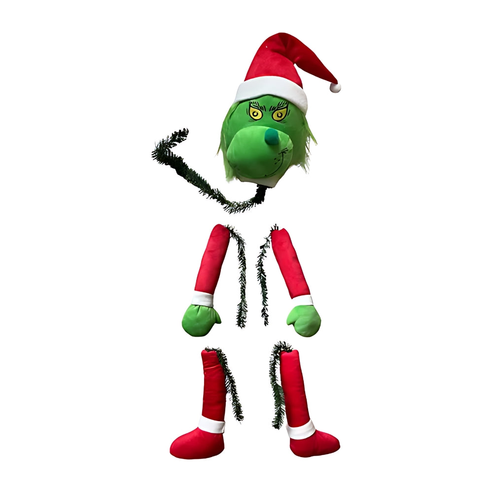 Adorno Navideño Cuerpo Grinch Árbol Navidad