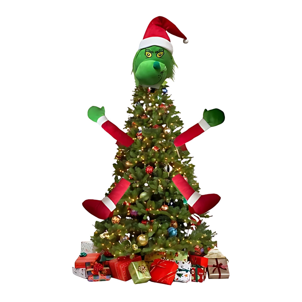 Adorno Navideño Cuerpo Grinch Árbol Navidad