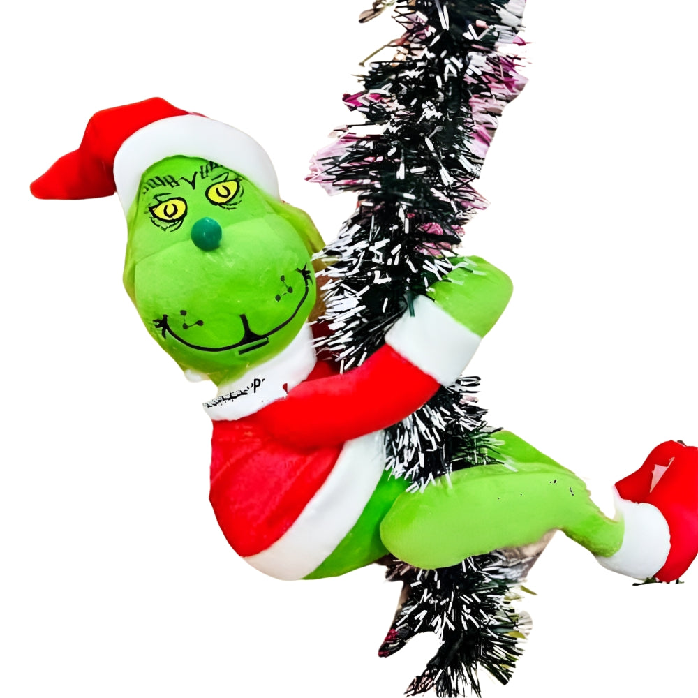 Adorno Navidad Grinch Trepador