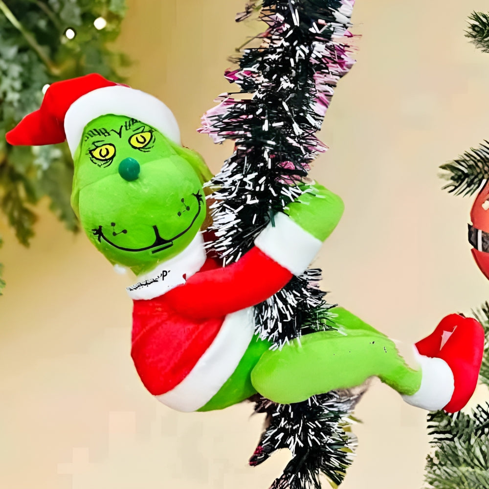 Adorno Navidad Grinch Trepador