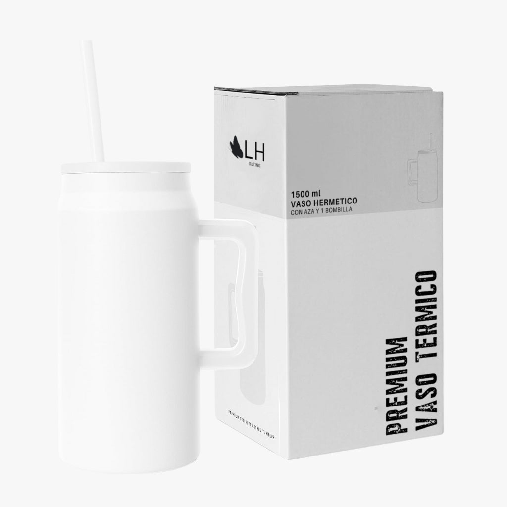 Vaso Térmico Premium 1500 ml Blanco