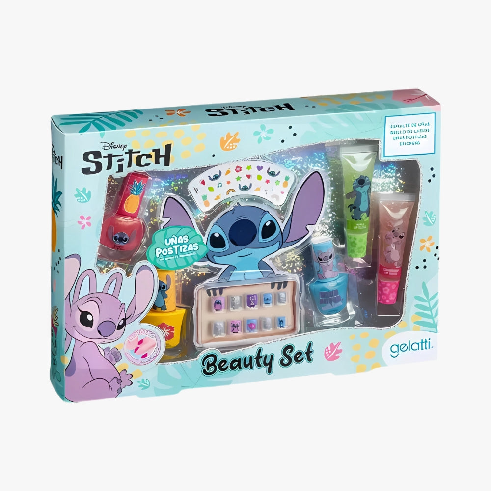 Set Beauty Caja Stitch Maquillaje Niña