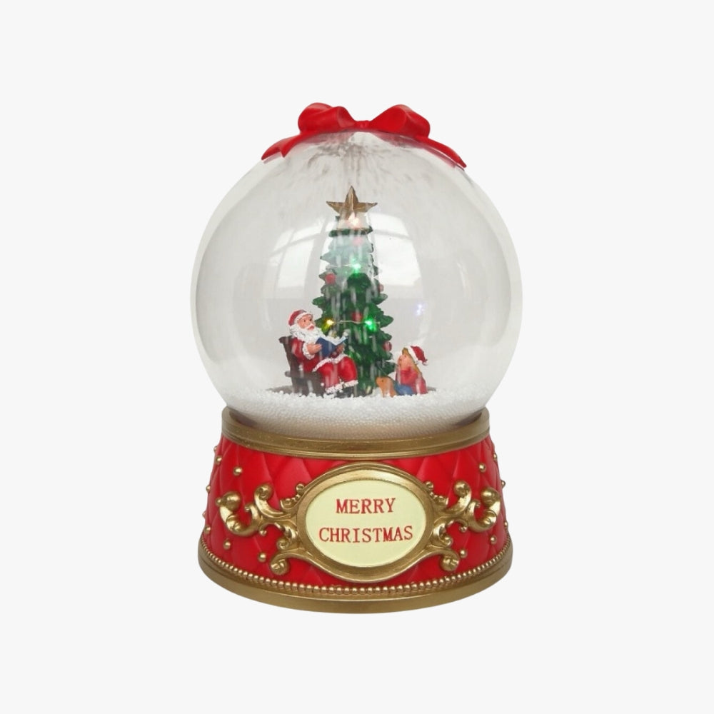 Esfera Navidad Musical Usb Pilas Pascuero