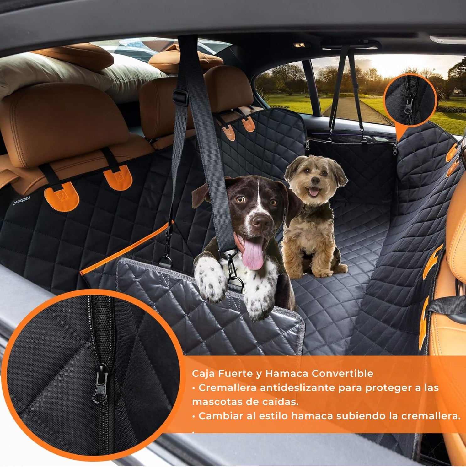 Protector Impermeable Cubre Asiento Mascotas Auto Perros