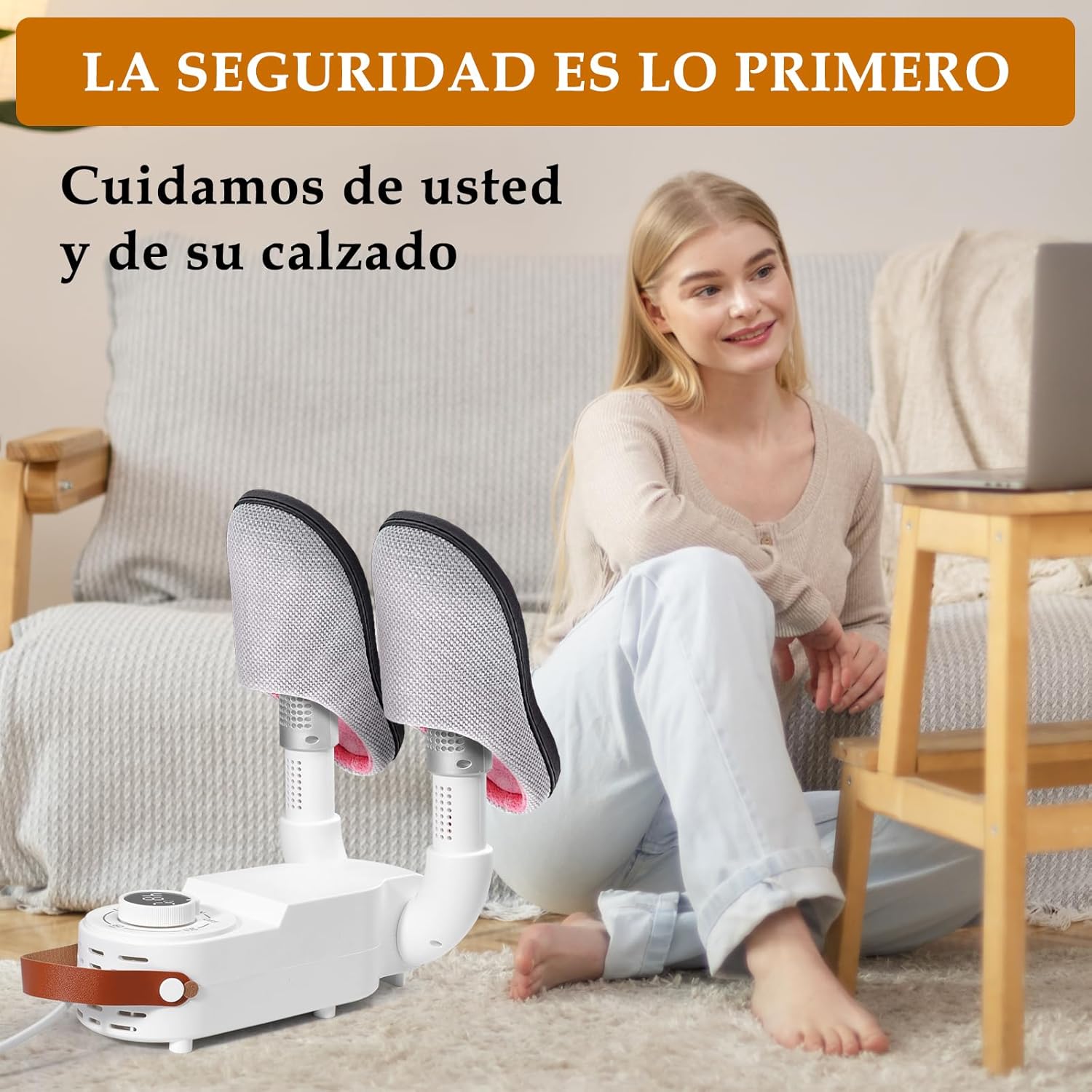 Secador Multifuncional de Zapatos y Calentador de Zapatillas