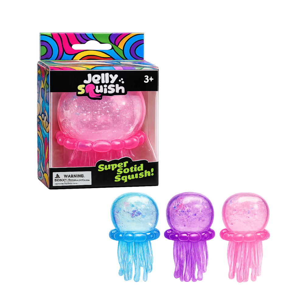 Jelly Squish Medusa Sensorial Squishy Antiestrés Viral