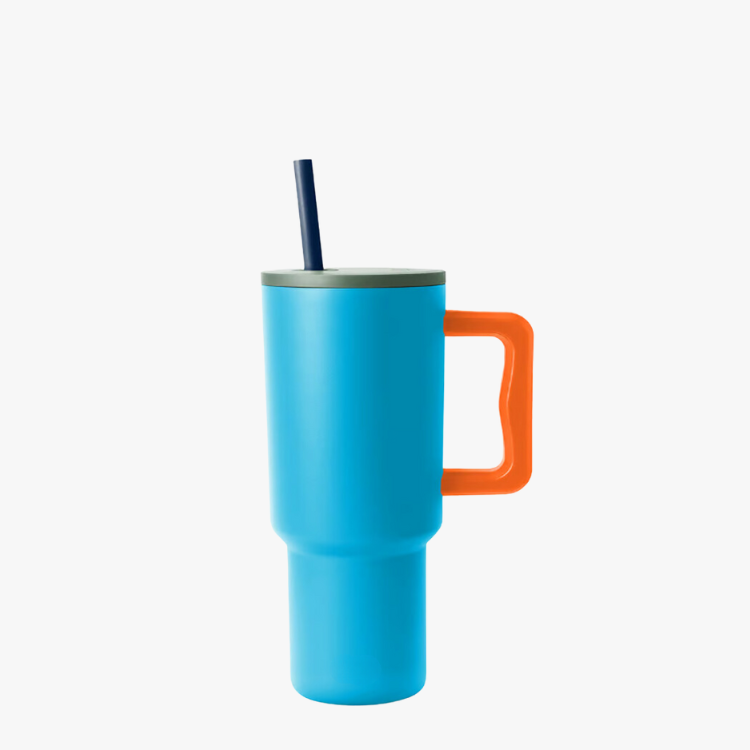 Vaso Térmico Premium 900 ml Azul Multicolor