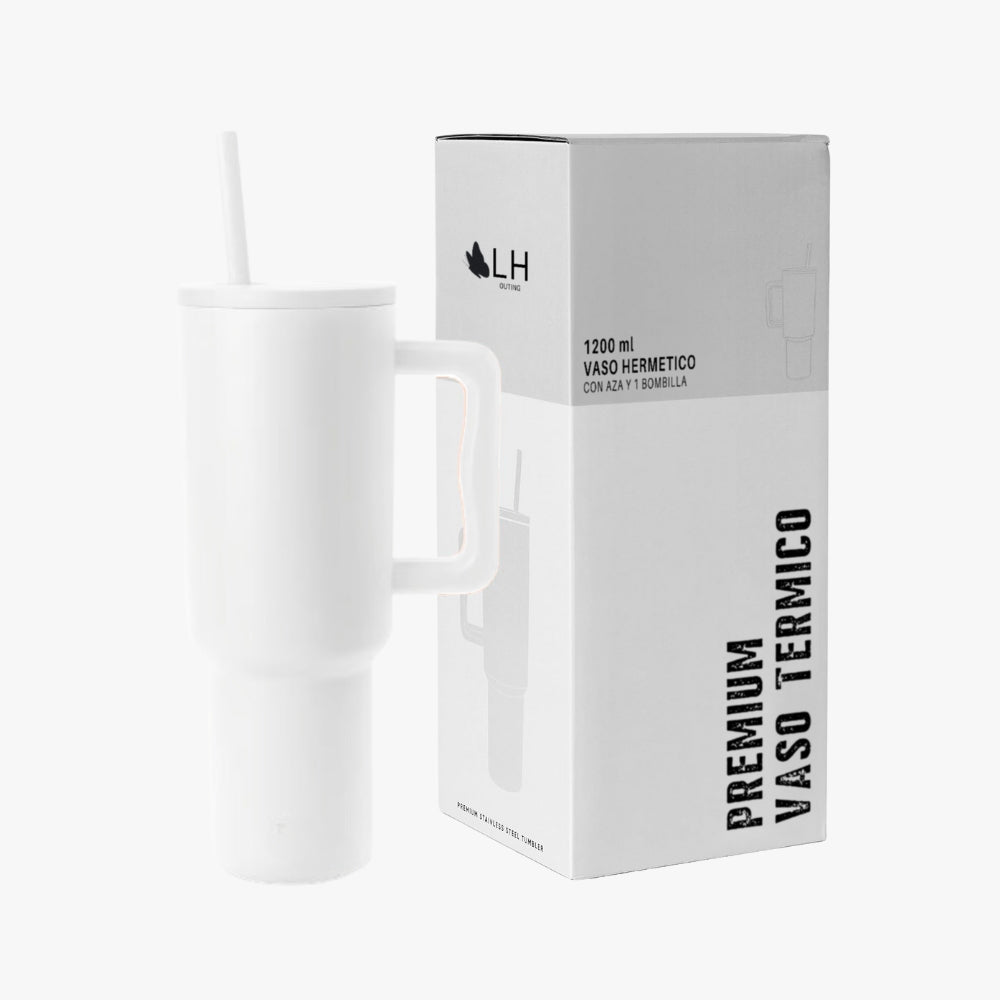 Vaso Térmico Premium 1200 ml Blanco