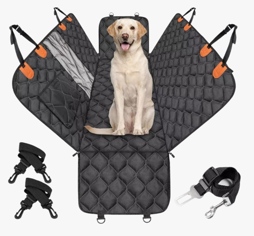 Protector Funda Cubre Asiento Auto Mascota Con Ventana