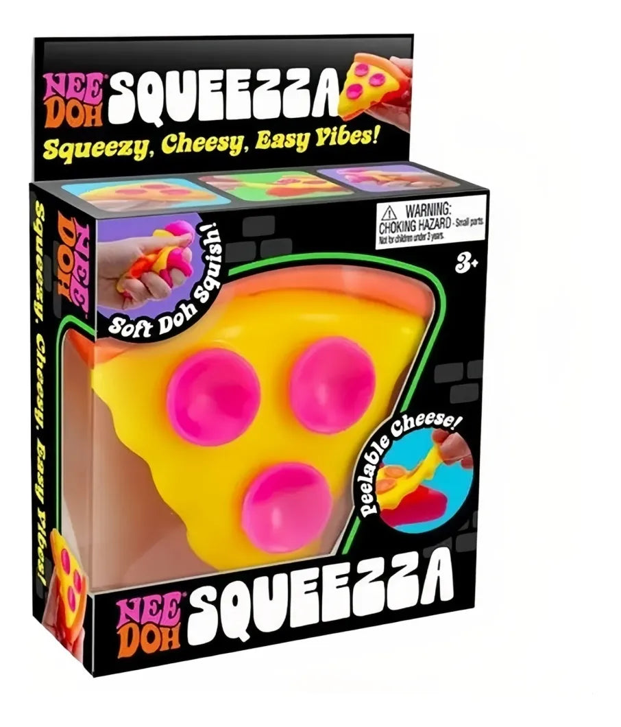 Juguete Antiestrés Squishy Pizza Needoh Squeezza
