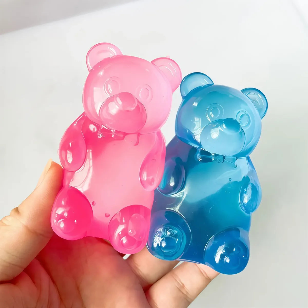 Oso Gummy Bear Squishy – Juguete Sensorial Antiestrés Apretable Viral