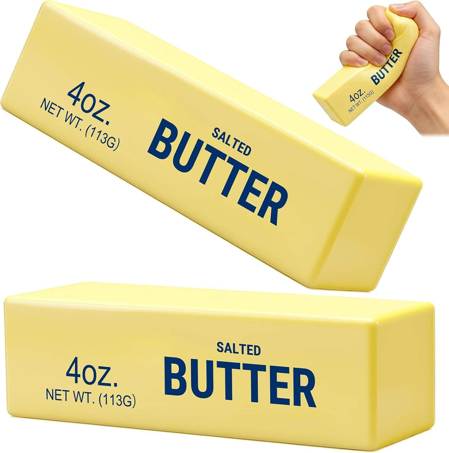 Squishy Barra De Mantequilla Butter Suave 24 Cm Antiestres