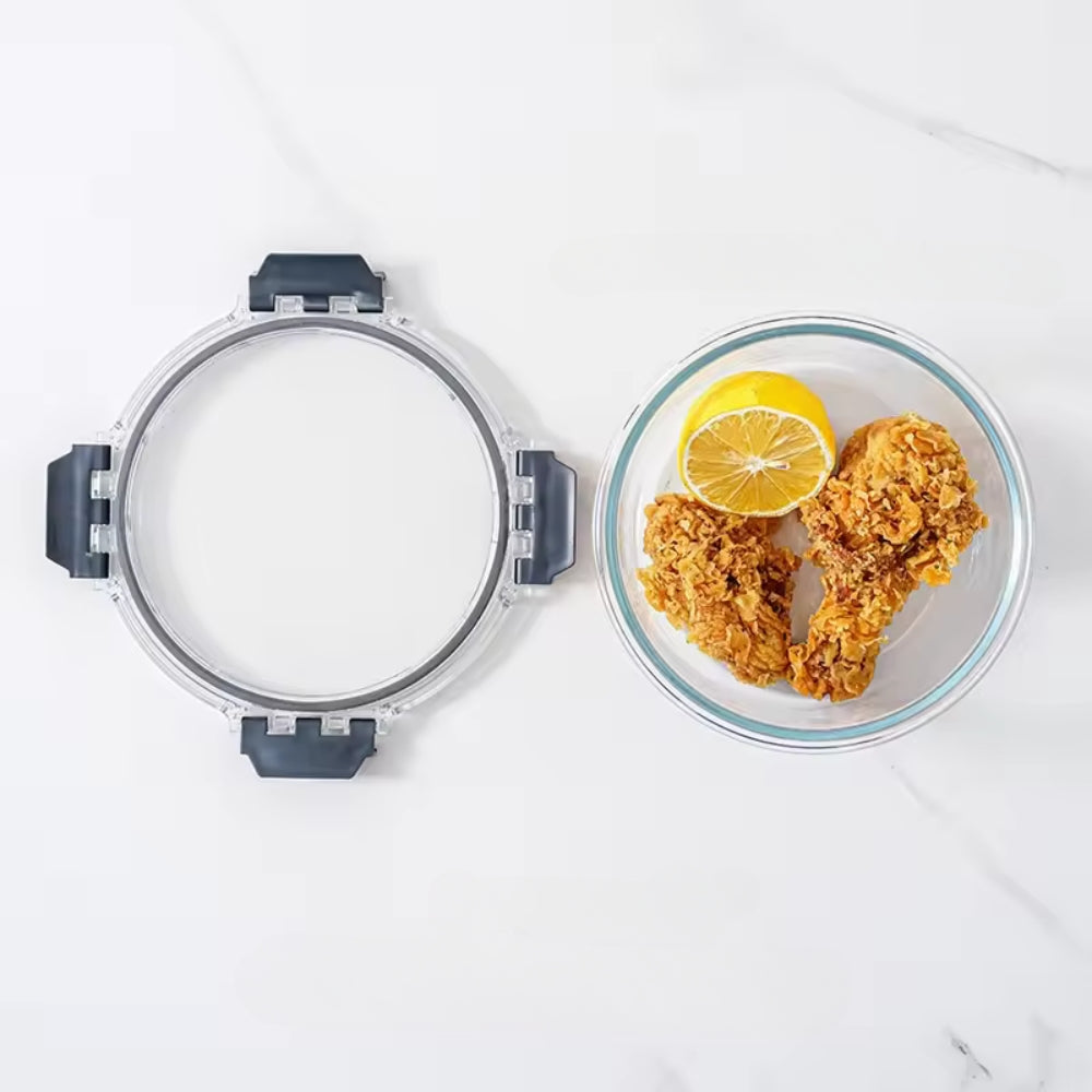 Set De 3 Recipientes Herméticos Redondo