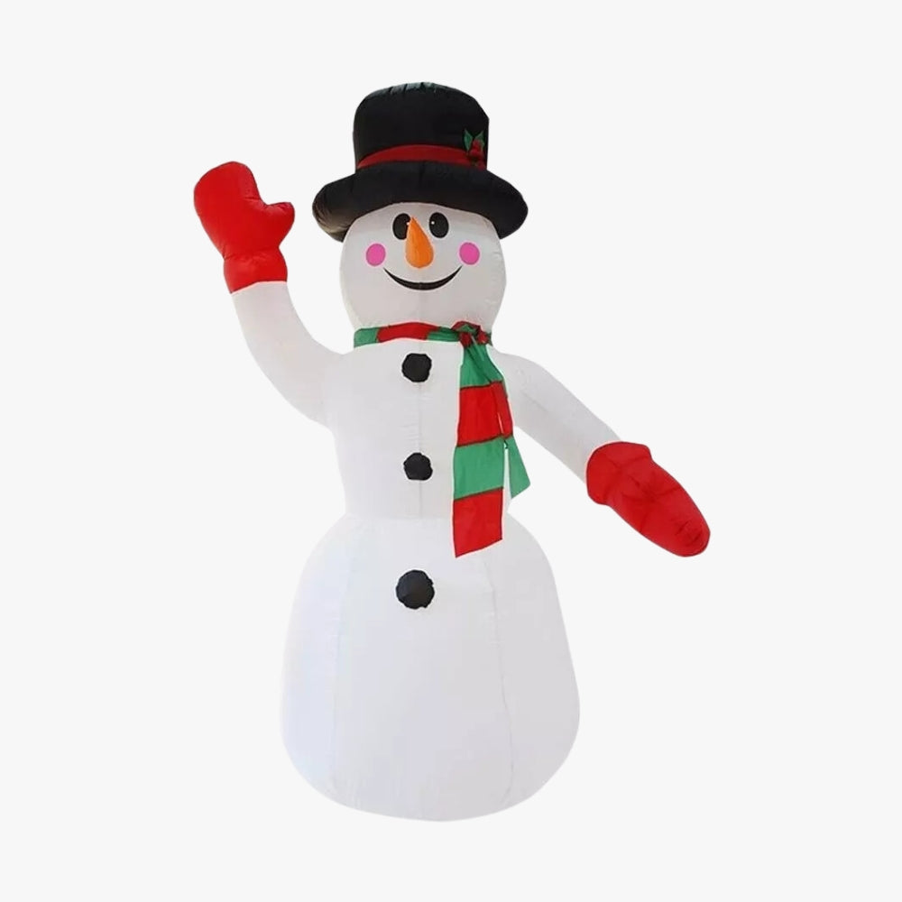 Mono De Nieve Pascua Navidad Inflable 2.4 Mts Pascuero